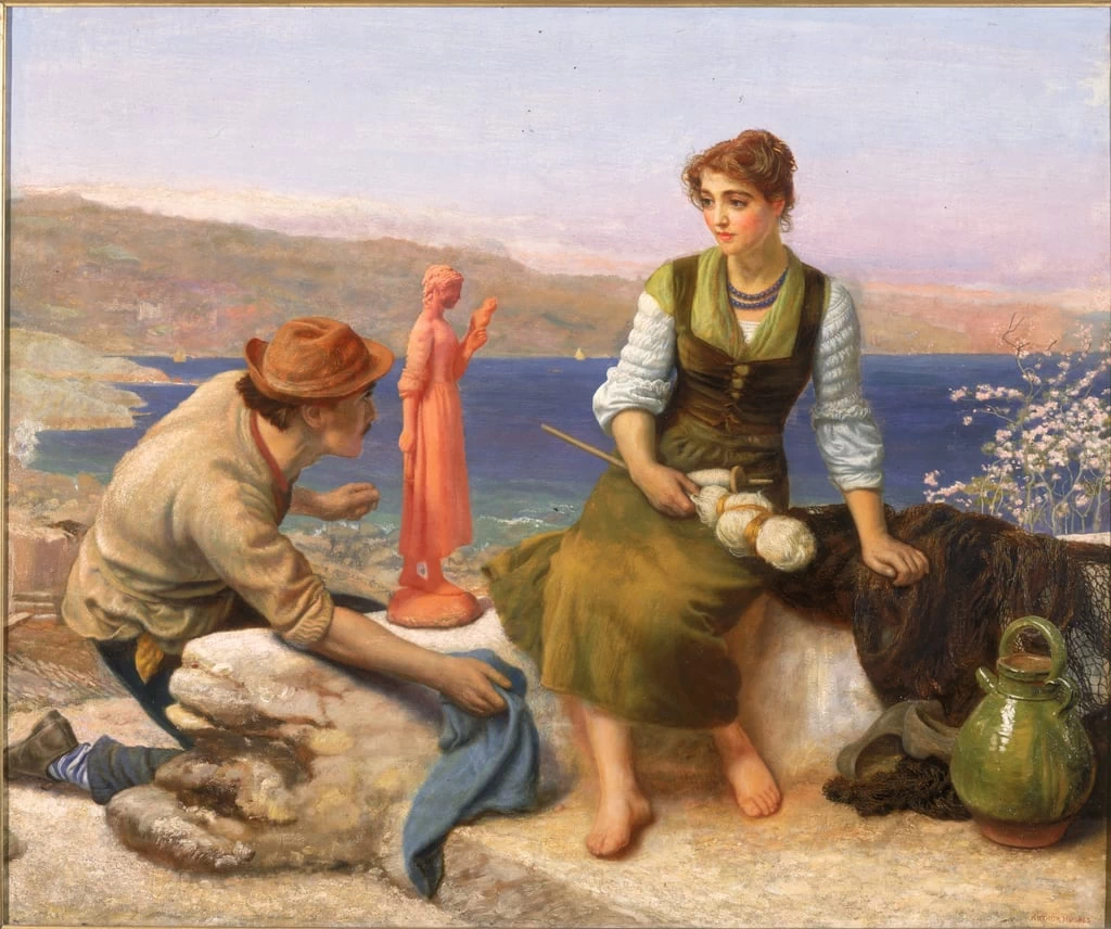 Il corteggiamento del vasaio - Laing Art Gallery, Newcastle, upon, Tyne